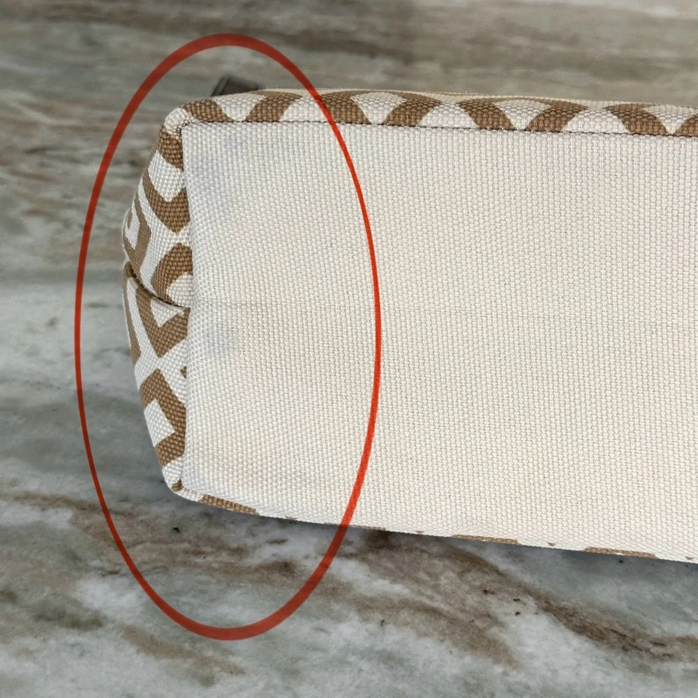 Small Fabric Patterned Storage Basket / Gift Basket with Handles
